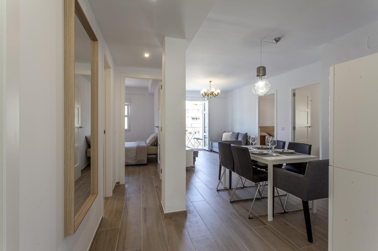Valencia Flat Rental Malvarrosa Beach Zone Exteriör bild