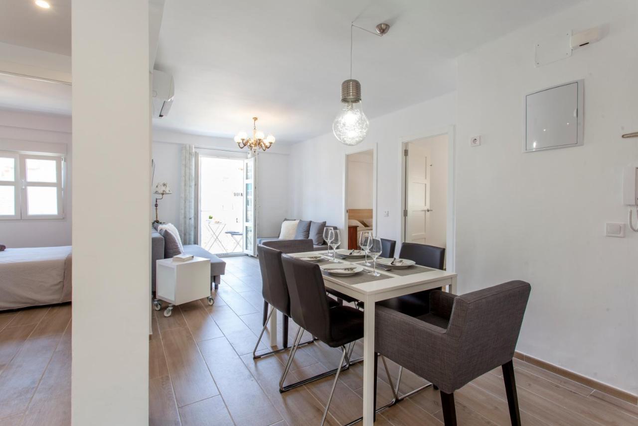 Valencia Flat Rental Malvarrosa Beach Zone Exteriör bild